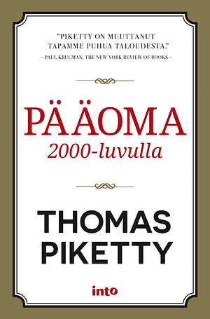 Pääoma 2000-luvulla by Thomas Piketty