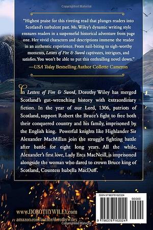 LETTERS OF FIRE AND SWORD by Dorothy Wiley, Dorothy Wiley