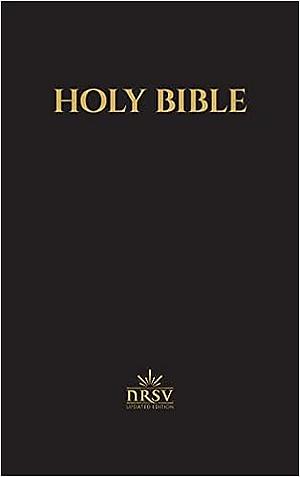 The Holy Bible: NRSV Updated Edition - Pew Bible (Hardcover, Black) by Anonymous