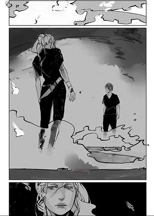 Emma and Julian's parabatai ceremony comic by Cassandra Clare