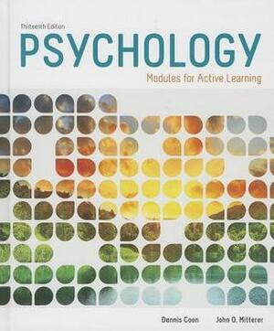 Psychology: Modules for Active Learning (with APA Card) by Tanya S. Martini, John O. Mitterer, Dennis Coon