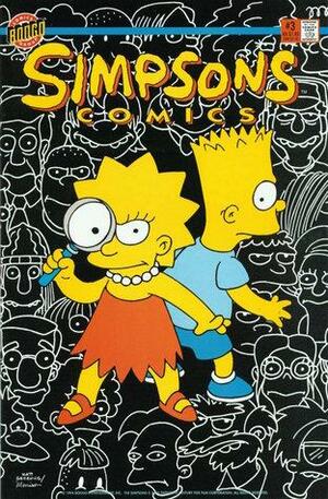 Simpsons Comics #3 by Cindy Vance, Steve Vance, Deb Lacusta, Matt Groening, Bill Morrison, Dan Castellaneta, Tim Bavington