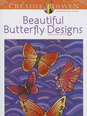 Beautiful Butterfly Designs Coloring Book by Jessica Mazurkiewicz