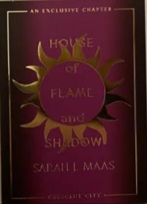 House of Flame and Shadow - Ember and Randall Bonus Scene by Sarah J. Maas