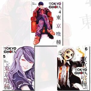 Sui Ishida Tokyo Ghoul Collection Vol 4-6 3 Books Bundle by Sui Ishida