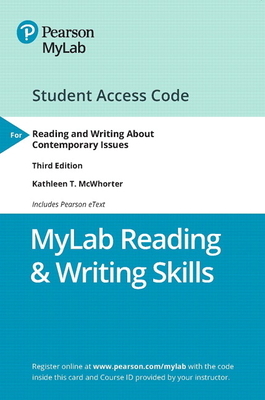 Mylab Reading & Writing Skills -- Standalone Access Code -- For Reading and Writing about Contemporary Issues by Kathleen McWhorter