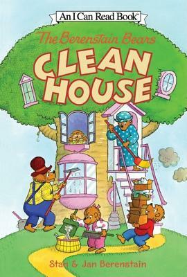 The Berenstain Bears Clean House [With Stickers] by Jan Berenstain, Stan Berenstain