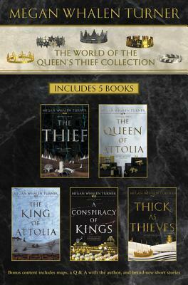 World of the Queen's Thief Collection: The Thief, The Queen of Attolia, The King of Attolia, A Conspiracy of Kings, Thick as Thieves by Megan Whalen Turner