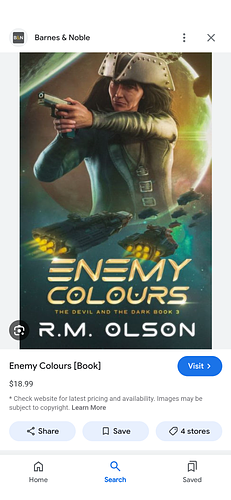 Enemy Colours by R. M. Olson