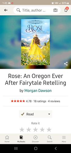 Rose: an oregon ever after fairytale retelling by Morgan Dawson
