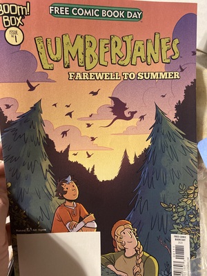 Lumberjanes: Farewell to Summer (FCBD) by Sarah Stern, Polterink, Maarta Laiho, Casey Nowak, Dozerdraws, Gus A. Allen, Aubrey Aiese