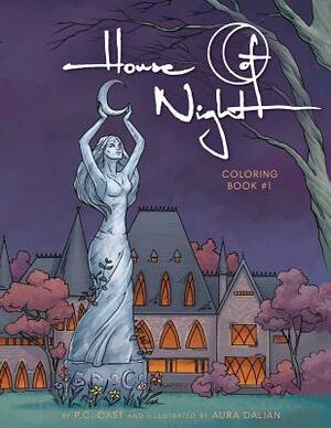 House of Night Coloring Book #1 by P.C. Cast