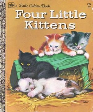 Four Little Kittens by Kathleen N. Daly, Adriana Mazza Saviozzi