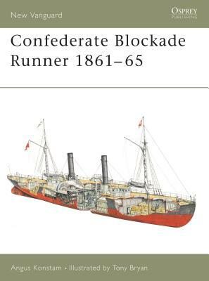 Confederate Blockade Runner 1861-65 by Angus Konstam