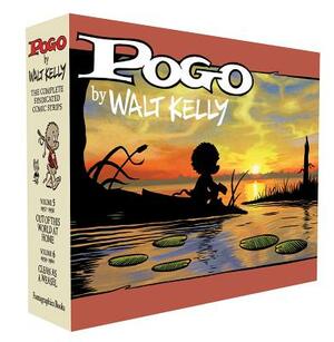 Pogo: The Complete Syndicated Comic Strips Vols. 5 & 6 Boxed Set by Walt Kelly