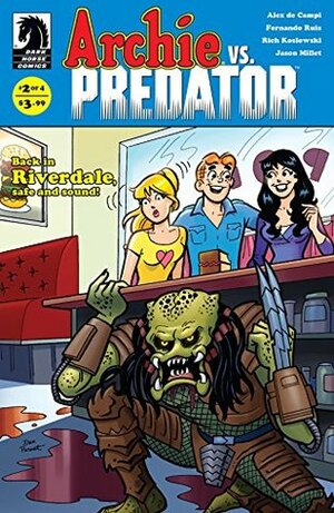 Archie VS. Predator #2 by Alex de Campi, Rich Koslowski, Fernando Ruiz, Jason Millet, John Workman