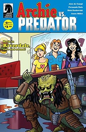 Archie VS. Predator #2 by Rich Koslowski, Fernando Ruiz, Alex de Campi, John Workman, Jason Millet