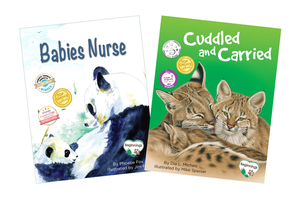 Nurtured and Nuzzled Book Set by Dia L. Michels, Phoebe Fox