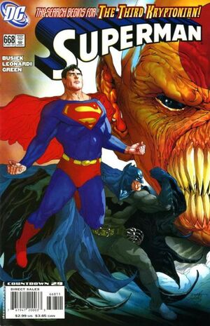Superman #668 by Rick Leonardi, Dan Green, Kurt Busiek