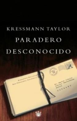 Paradero desconocido by Kathrine Kressmann Taylor