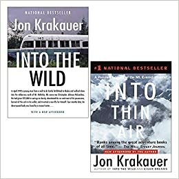 Jon Krakauer 2 Books Collection Set by Into the Wild By Jon Krakauer, Jon Krakauer