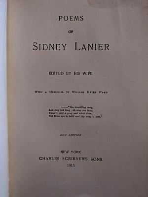 The Poems of Sidney Lanier by Sidney Lanier