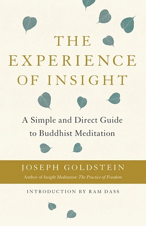 The Experience of Insight: A Simple & Direct Guide to Buddhist Meditation by Joseph Goldstein, Robert Hall, Ram Dass