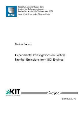 Experimental Investigations on Particle Number Emissions from Gdi Engines by Markus Bertsch