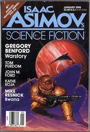 Isaac Asimov's Science Fiction Magazine - 152 - January 1990 by Gardner Dozois