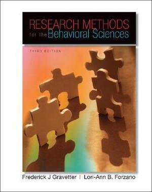 Research Methods for the Behavioral Sciences by Lori-Ann B. Forzano, Frederick J. Gravetter