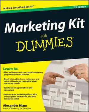 Marketing Kit for Dummies [With CDROM] by Alexander Hiam