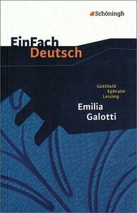 Emilia Galotti by Gotthold Ephraim Lessing