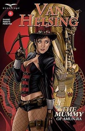 Van Helsing vs. The Mummy of Amun-Ra #6 by Pat Shand