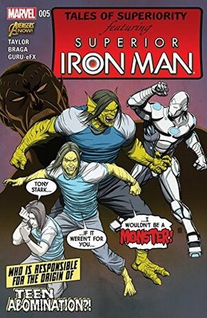 Superior Iron Man #5 by Tom Taylor, Laura Braga, Mike Choi
