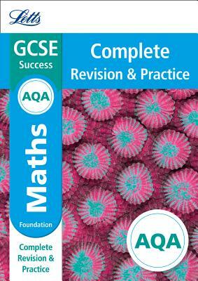 Letts GCSE Revision Success - New Curriculum - Aqa GCSE Maths Foundation Complete Revision & Practice by Collins UK