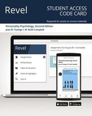 Revel for Personality Psychology: Understanding Yourself and Others -- Access Card by W. Campbell, Jean Twenge
