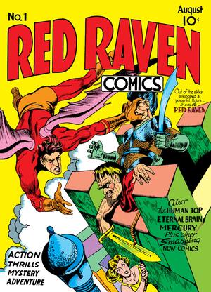 Red Raven Comics by Martin A. Bursten, Joe Simon