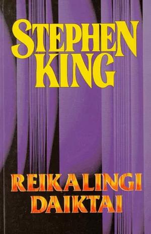 Reikalingi daiktai by Stephen King