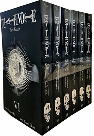 Death Note Black Edition Volume 1-6 Collection 6 Books Set Manga Tsugumi Ohba by Tsugumi Ohba
