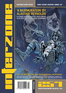 Interzone 257, March-April 2015 by Tendai Huchu, Warwick Fraser-Coombe, David Langford, Aliya Whiteley, Andy Cox, Richard Wagner, Nick Lowe, Ian Sales, Fadzlishah Johanabas, Tony Lee, Alastair Reynolds, Nina Allan, Jonathan McCalmont, Vincent Sammy, Wayne Haag, Rich Larson