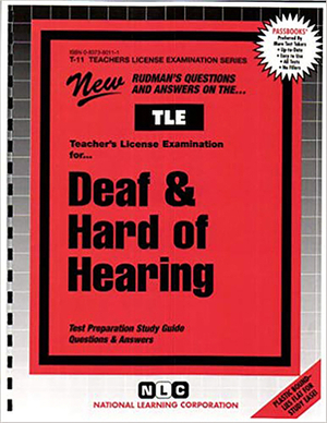 Deaf & Hard of Hearing: Passbooks Study Guide by National Learning Corporation