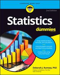 Statistics for Dummies by Deborah J. Rumsey