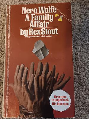 A Family Affair by Rex Stout