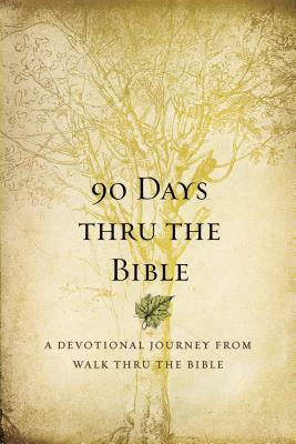 90 Days Thru the Bible: A Devotional Journey from Walk Thru the Bible by Chris Tiegreen