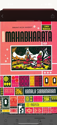 Mahabharata by Kamala Subramaniam