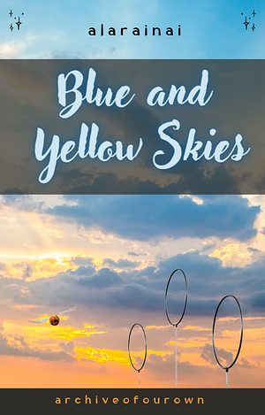 blue and yellow skies by alarainai