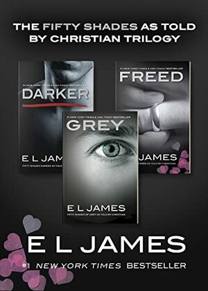 Fifty Shades as Told by Christian Trilogy: Grey, Darker, Freed Box Set by E.L. James