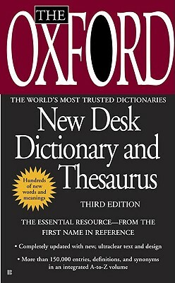 The Oxford Desk Dictionary and Thesaurus by Oxford University Press, Berkley Publishing Group