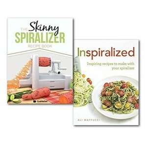 Inspiralized Delicious Recipe Books Collection Set Low Calorie Recipes For One. (Inspiralized: Inspiring recipes to make with your spiralizer and The Skinny Spiralizer Recipe Book: Delicious Spiralizer Inspired Low Calorie Recipes For One. All Under by Ali Maffucci, CookNation