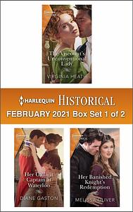 Harlequin Historical February 2021 - Box Set 1 of 2 by Virginia Heath, Diane Gaston, Melissa Oliver